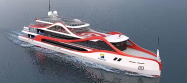 Luxury Steel Hull Tourist Sightseeing Passenger Ship